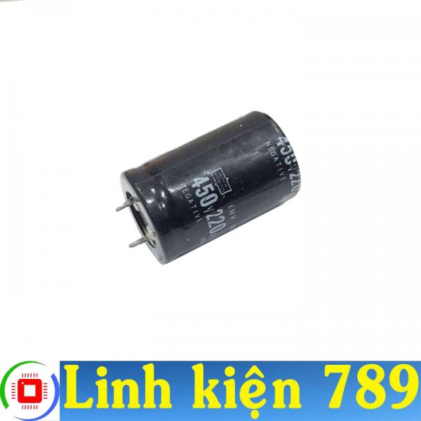  Tụ hóa 450V 220uF 25x40mm